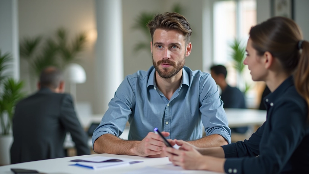 Designer observing participant during usability test, taking detailed notes
